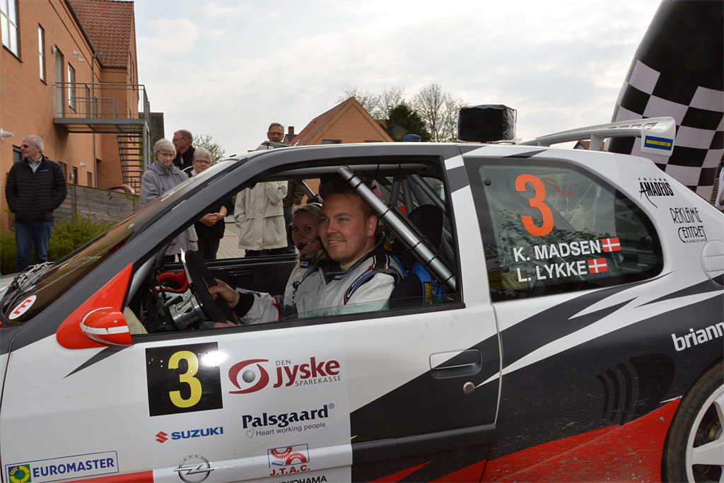 Kim Madsen og Line Lykke håber at følge succesen fra Juelsminde op i Hobro i den kommende weekend